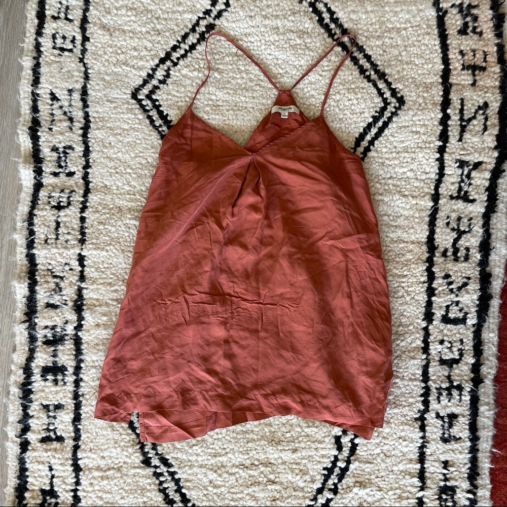 Madewell V-Neck Spaghetti Strap Tank
